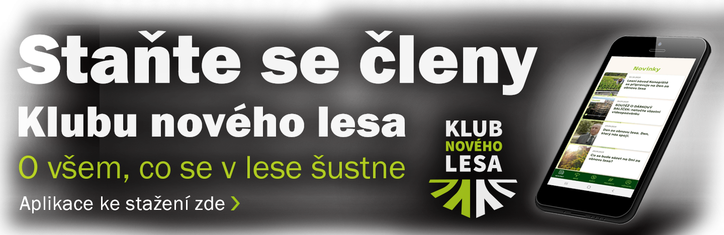 Mobilní aplikace Klub nového lesa